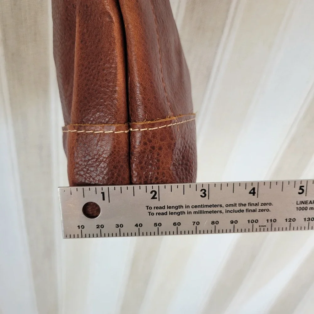 Portland Leather Goods‎ Crossbody Bag Purse Brown Boho Minimialist